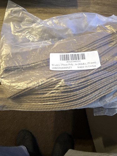 Polyester cotton weave - polyester, webbing