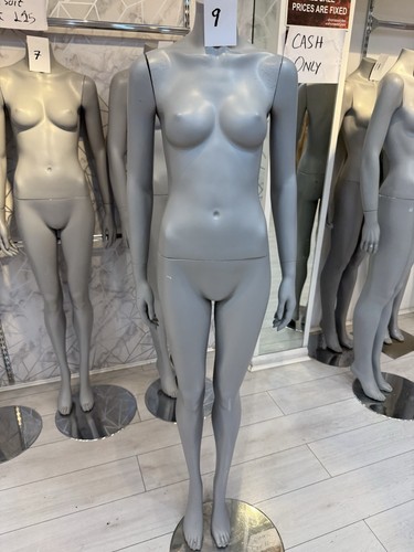 Female grey mannequin - female,