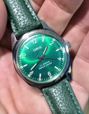 Vintage Oris Green Dial