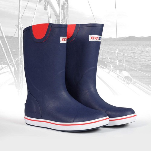 Xtratuf men navy red - men's, 12"