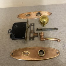 Vintage Brass Door Knobs Brass