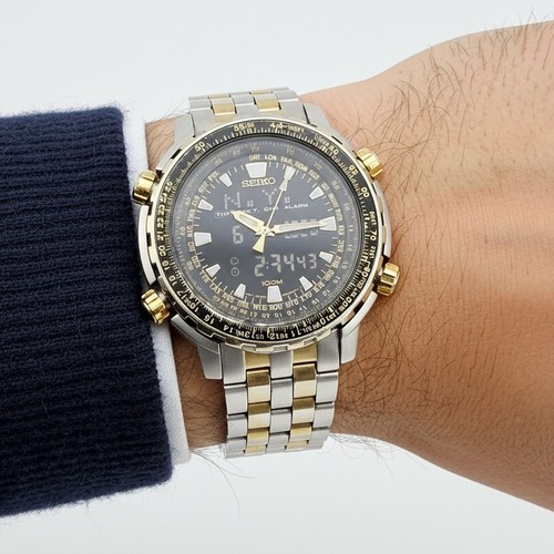 Seiko sky world timer - seiko,