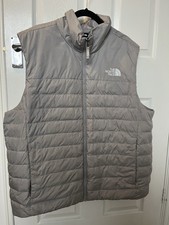 The North Face Men's Flare Vest Gilet Body Warmer Grey Size XXL -see description