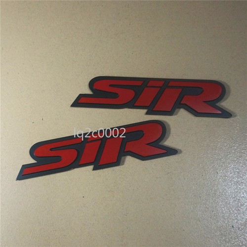 Red matte black sir - 2x,