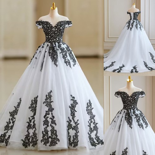 New black and - new, gown
