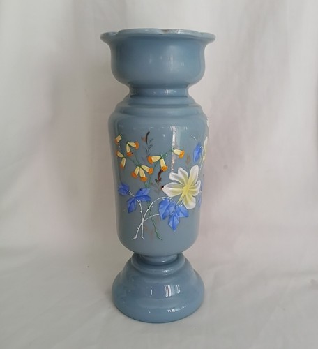 Antique victorian blue opaque - victorian,
