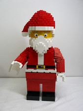 LEGO MOC Large Minifigure - Xmas Santa Claus 3723 style  | Thames Hospice