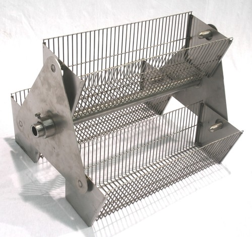 Stainless hog roast spit - hog,