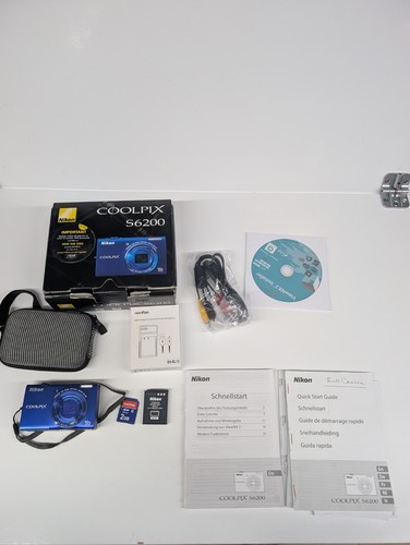 Nikon coolpix s6200 0mp - nikon, 16.0mp