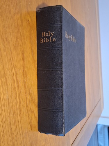 Vintage holy bible old - old, &