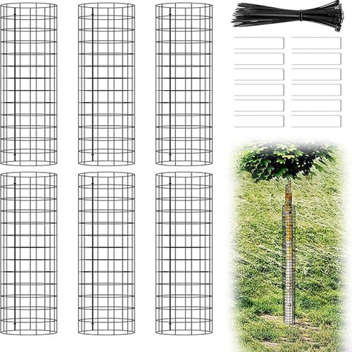 Metal tree trunk guard 612pcs - metal,