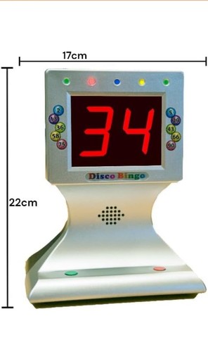 Bingo machine disco - bingo, with