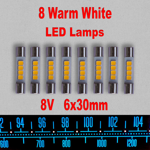 8pcs vintage audio marantz led - audio,