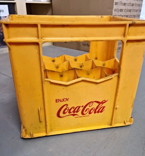 Vintage coca cola yellow - vintage,