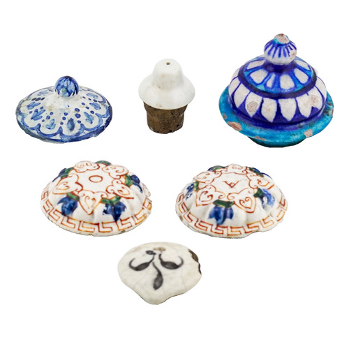 Job lot delftware covers mixed - job,