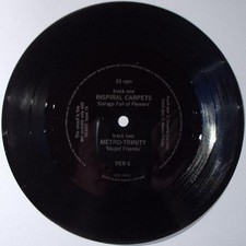 Inspiral Carpets / Metro-Trinity Garage Full Of Flowers /Stupid Friends Flexi 7"