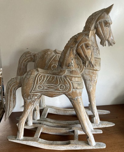 Pair rustic white washed - rustic,