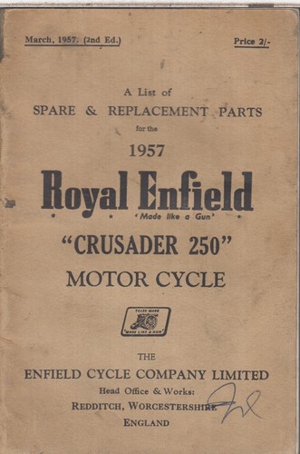 Royal enfield crusader - royal,