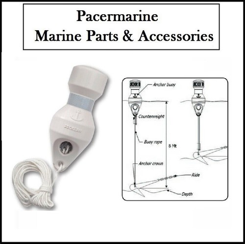 Marine anchor mooring buoy - anchor,