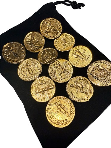 Gold aureus roman - 12,