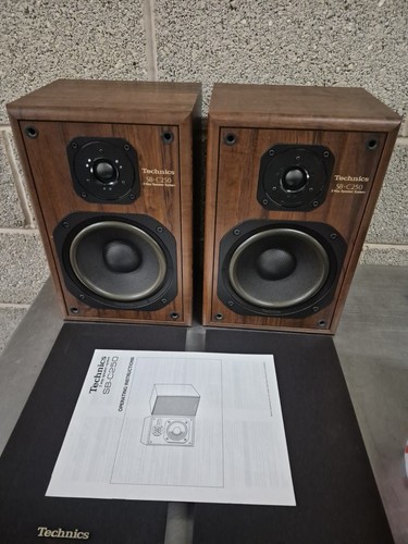 Technics c250 speakers pair - speakers,