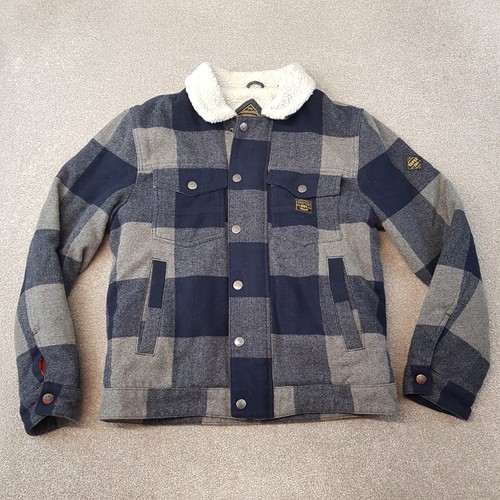 Superdry jacket medium blue - jacket,