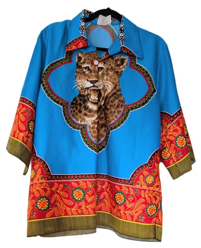 Vintage 70s dashiki shirt - 70s,
