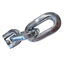 Heavy Duty Security Chain 2m x 10mm - Hardened Steel, Galvanised, Anti-Theft