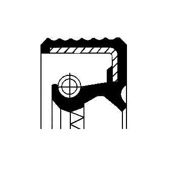 Shaft seal wheel hub - shaft, seal,