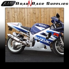 Suzuki GSXR 1000 2000-2004 K1 K2 K3 K4 A16 Stainless Exhaust - Road Legal   