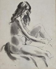 Original Signed Framed Pen And