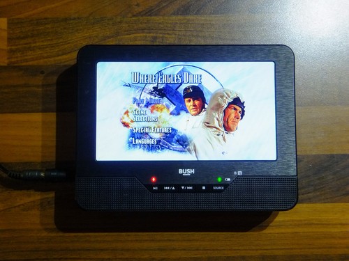 Bush portable dvd player pdvd - bush,