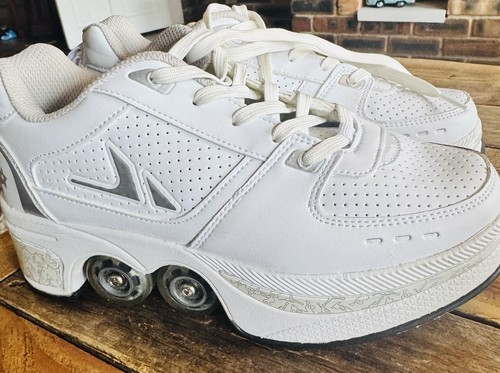 White roller skate trainers - trainers, /