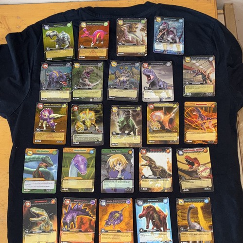 Dinosaur king trading - dinosaur, cards