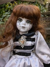 Vintage Porcelain 17 " Doll