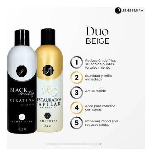 Jehesmipa duo beige - beige, black