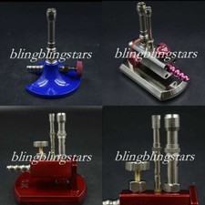 Dental Tube Gas Light Valve Swivel Bunsen Burner Energy Saving Single/Double