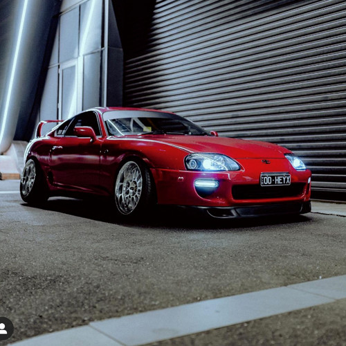 Toyota supra smoked - , drl