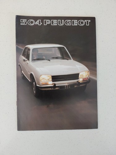Peugeot 504 saloon original - peugeot,