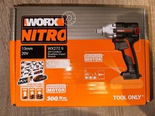 WORX WX272.9 Nitro Brushless Cordless Impact Wrench 20V - 300Nm