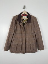 Joules Tweed Field Coat Jacket