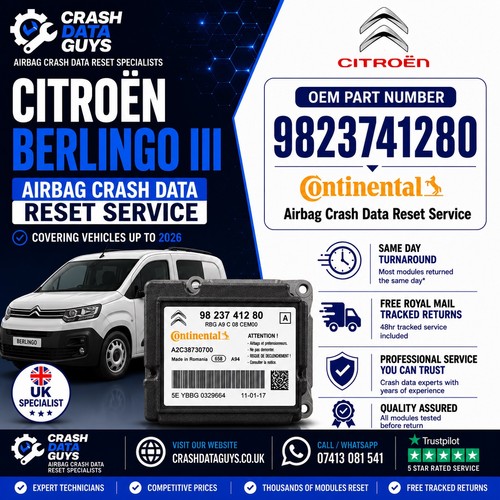 Citroen berlingo airbag ecu - airbag,