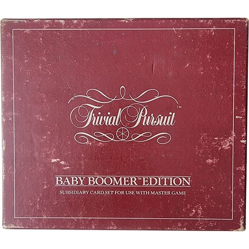 Trivial pursuit baby boomer - trivial,