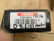 Set Ferodo 1.11 FCP167W Pads M16 Calipers