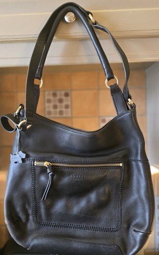 Radley large black leather