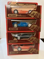 4 X Matchbox models of
