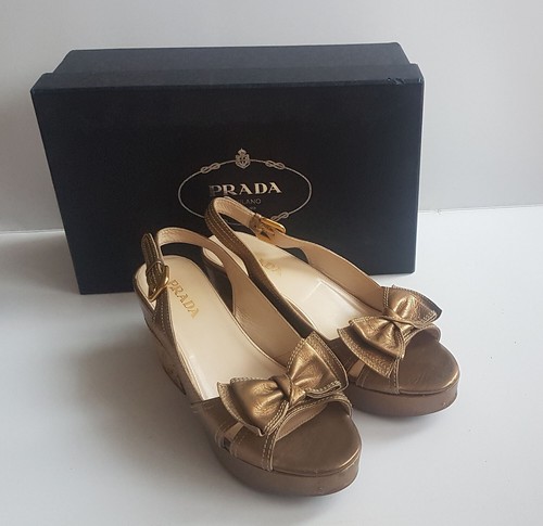 Prada platform wedge - wedge, shoes