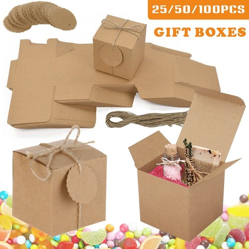 Small brown kraft - kraft, boxes