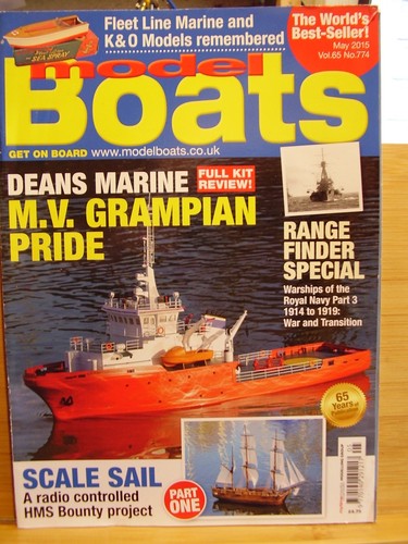 Model boats magazine may - magazine, 2015
