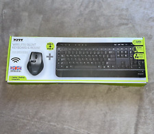 Port Designs Wireless Silent Keyboard + Mouse Set Windows Mac Android Compatible